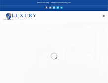 Tablet Screenshot of luxuryassetlending.com